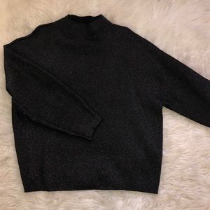 Mock neck sweater